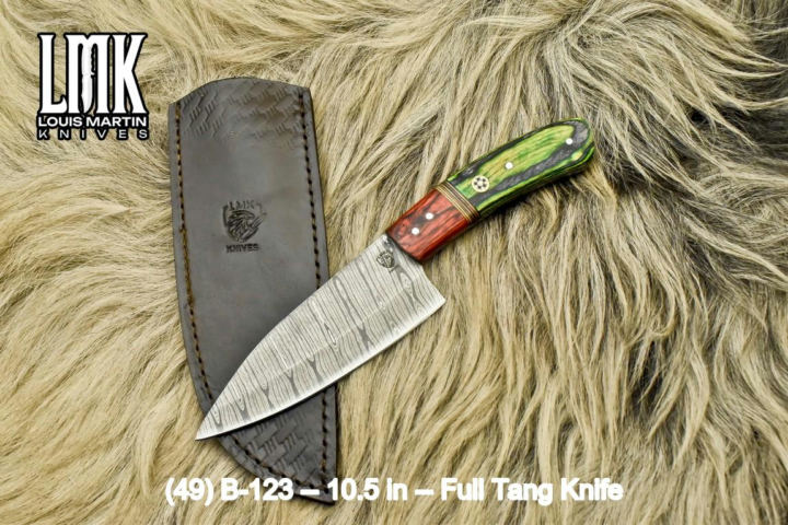 Wholesale full tang knives hand-forged by Louis Martin