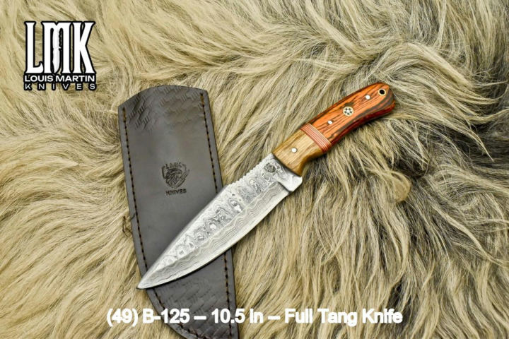 Wholesale full tang knives hand-forged by Louis Martin