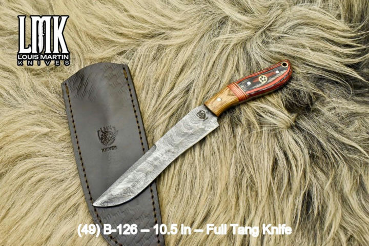 Wholesale full tang knives hand-forged by Louis Martin