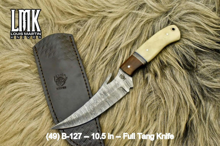 Wholesale full tang knives hand-forged by Louis Martin