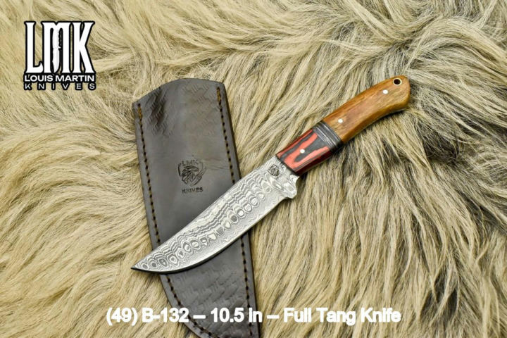 Wholesale full tang knives hand-forged by Louis Martin