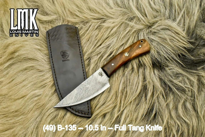 Wholesale full tang knives hand-forged by Louis Martin