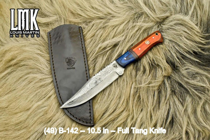 Wholesale full tang knives hand-forged by Louis Martin
