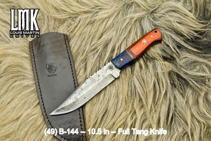 Wholesale full tang knives hand-forged by Louis Martin