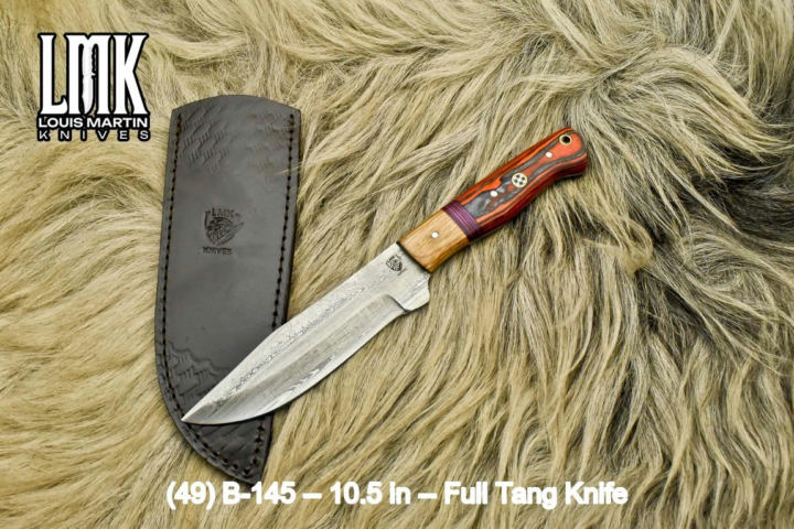 Wholesale full tang knives hand-forged by Louis Martin