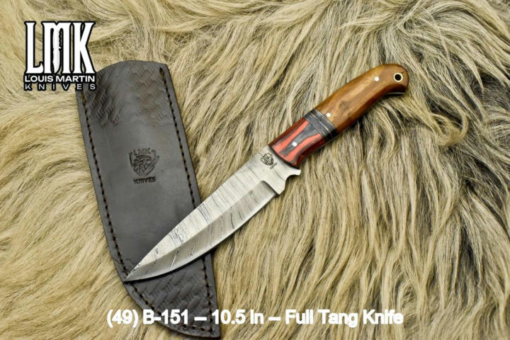 Wholesale full tang knives hand-forged by Louis Martin