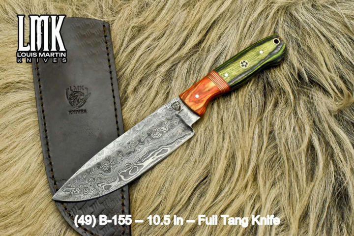 Wholesale full tang knives hand-forged by Louis Martin