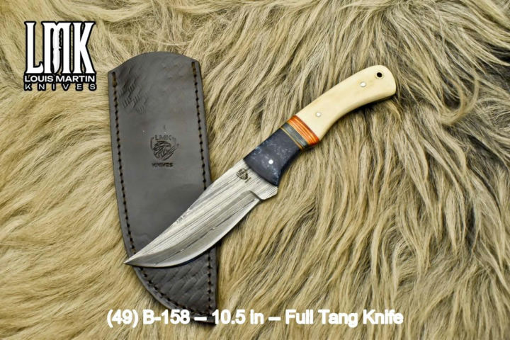 Wholesale full tang knives hand-forged by Louis Martin