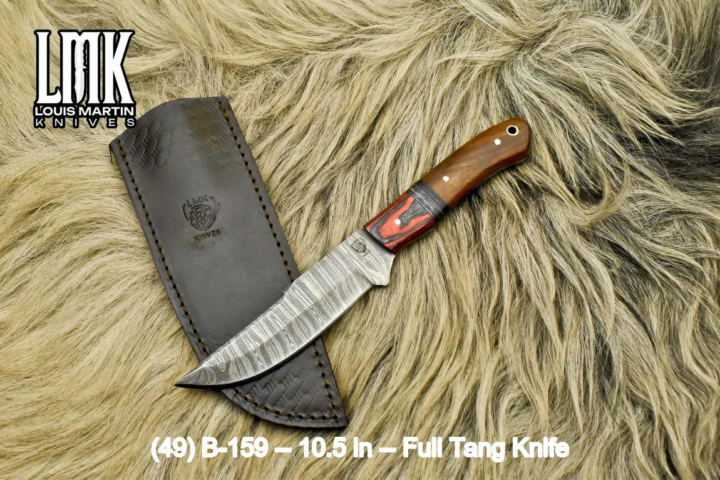 Wholesale full tang knives hand-forged by Louis Martin