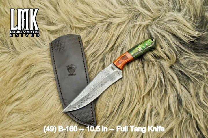 Wholesale full tang knives hand-forged by Louis Martin