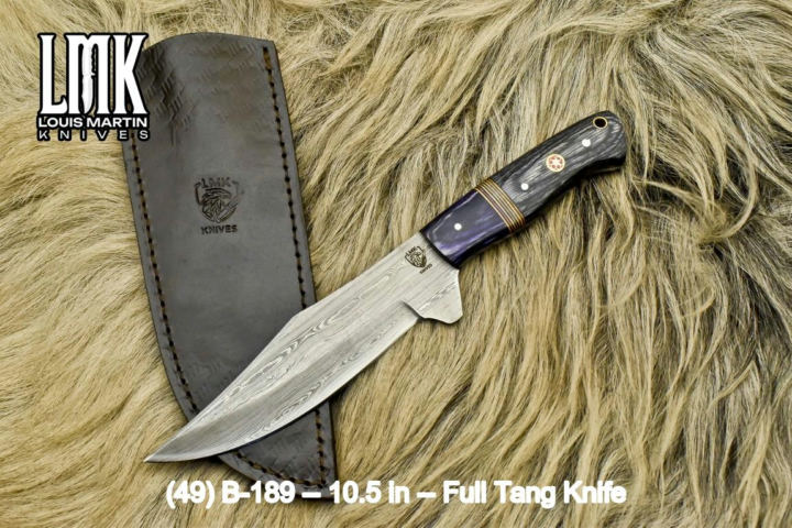 Wholesale full tang knives hand-forged by Louis Martin