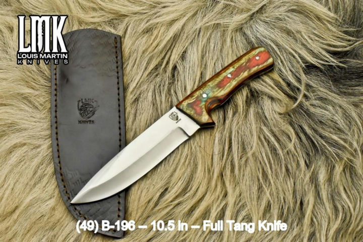 Wholesale full tang knives hand-forged by Louis Martin
