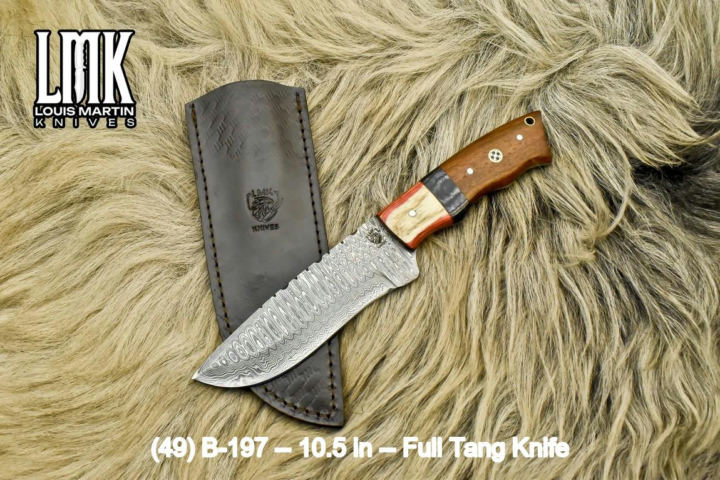 Wholesale full tang knives hand-forged by Louis Martin