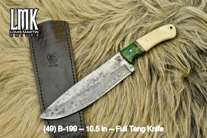 Wholesale full tang knives hand-forged by Louis Martin