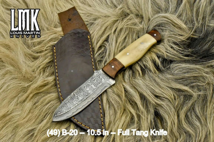 Wholesale full tang knives hand-forged by Louis Martin