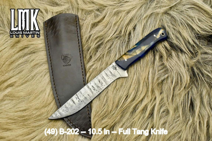 Wholesale full tang knives hand-forged by Louis Martin