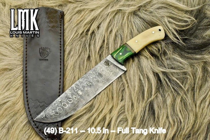 Wholesale full tang knives hand-forged by Louis Martin