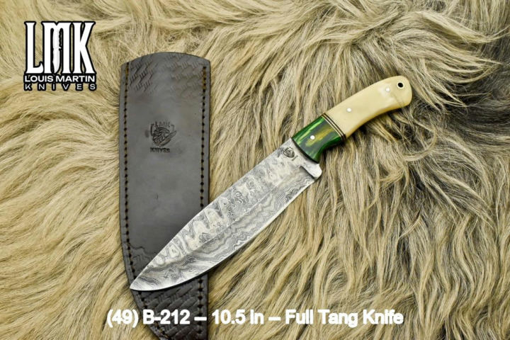 Wholesale full tang knives hand-forged by Louis Martin
