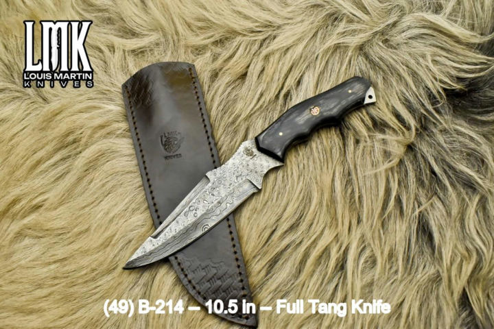 Wholesale full tang knives hand-forged by Louis Martin