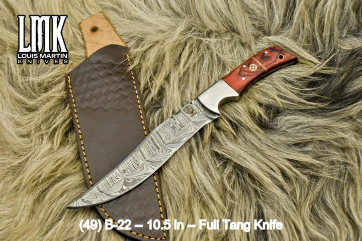 Wholesale full tang knives hand-forged by Louis Martin