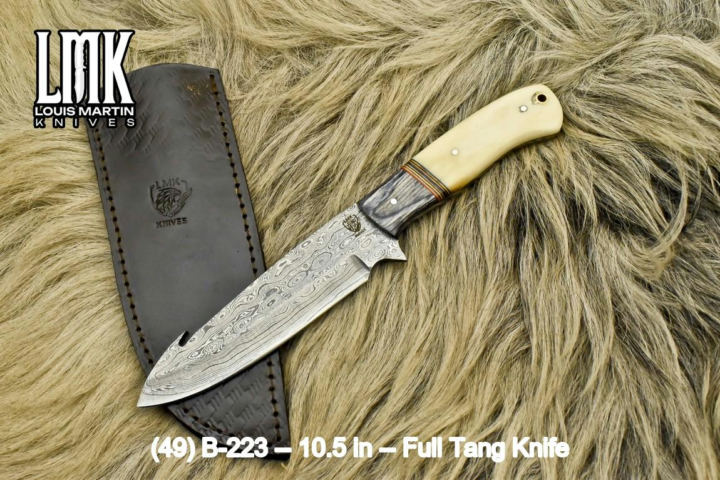 Wholesale full tang knives hand-forged by Louis Martin