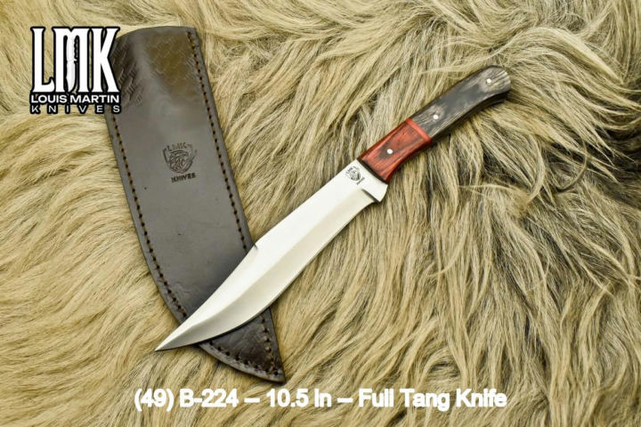 Wholesale full tang knives hand-forged by Louis Martin