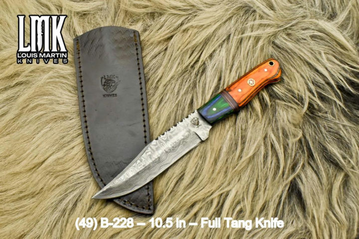 Wholesale full tang knives hand-forged by Louis Martin