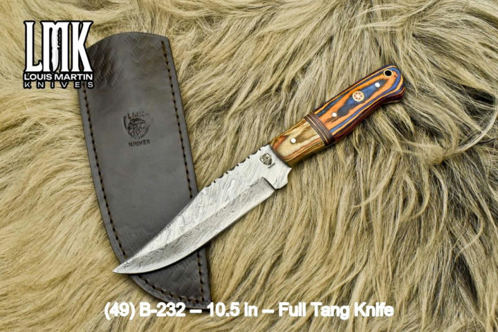Wholesale full tang knives hand-forged by Louis Martin