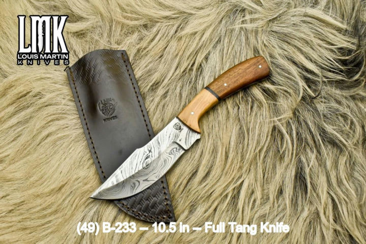 Wholesale full tang knives hand-forged by Louis Martin
