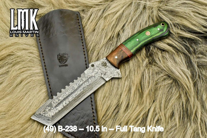 Wholesale full tang knives hand-forged by Louis Martin