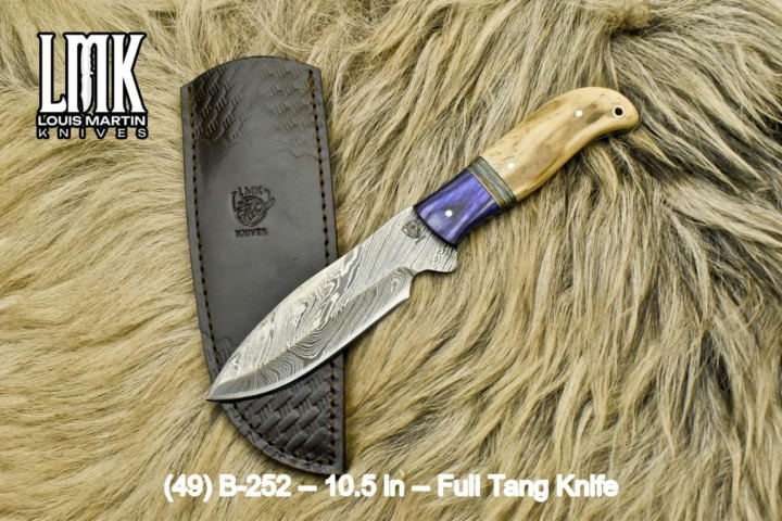 Wholesale full tang knives hand-forged by Louis Martin