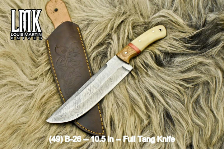 Wholesale full tang knives hand-forged by Louis Martin