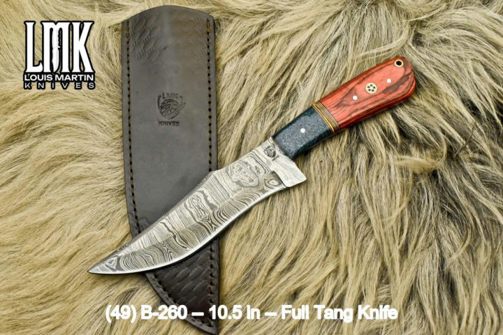 Wholesale full tang knives hand-forged by Louis Martin