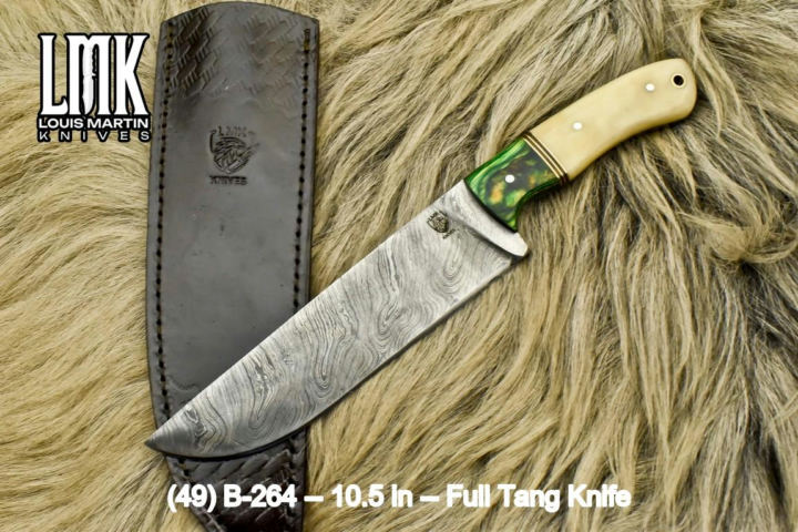 Wholesale full tang knives hand-forged by Louis Martin