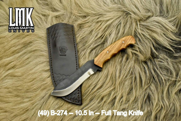 Wholesale full tang knives hand-forged by Louis Martin