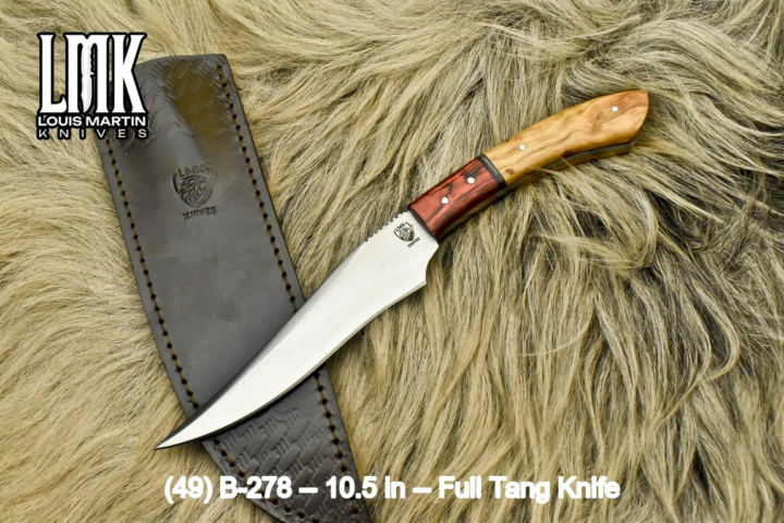 Wholesale full tang knives hand-forged by Louis Martin
