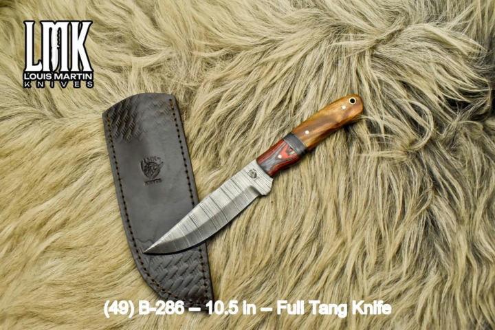 Wholesale full tang knives hand-forged by Louis Martin