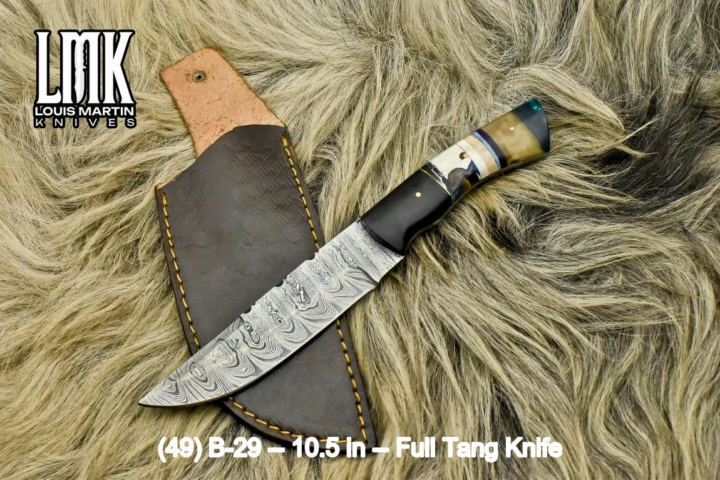 Wholesale full tang knives hand-forged by Louis Martin