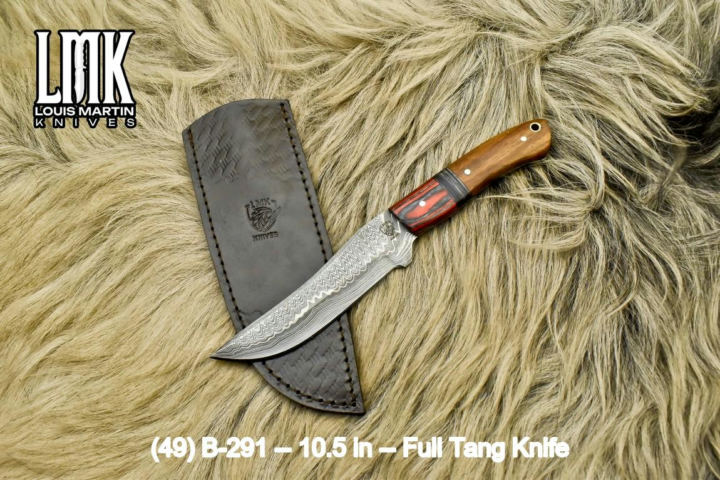 Wholesale full tang knives hand-forged by Louis Martin