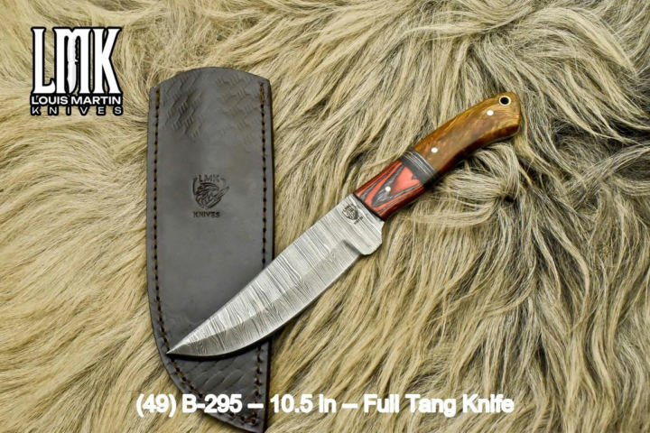 Wholesale full tang knives hand-forged by Louis Martin