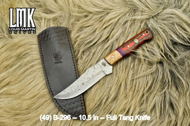 Wholesale full tang knives hand-forged by Louis Martin