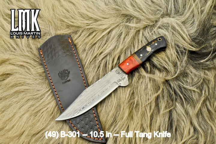 Wholesale full tang knives hand-forged by Louis Martin