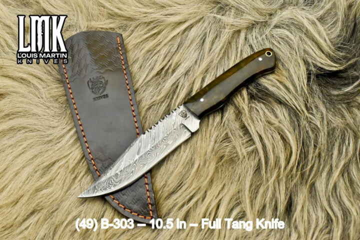 Wholesale full tang knives hand-forged by Louis Martin