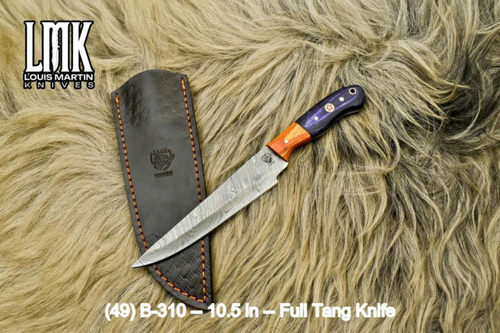 Wholesale full tang knives hand-forged by Louis Martin