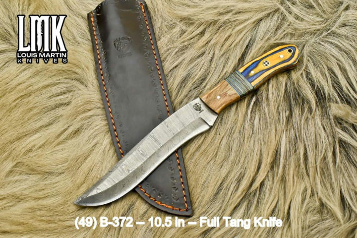 Wholesale full tang knives hand-forged by Louis Martin