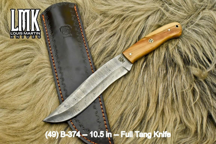 Wholesale full tang knives hand-forged by Louis Martin