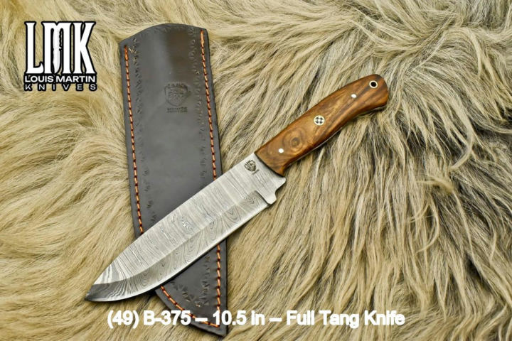 Wholesale full tang knives hand-forged by Louis Martin