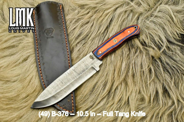 Wholesale full tang knives hand-forged by Louis Martin