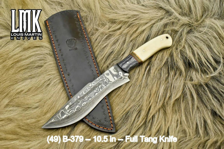 Wholesale full tang knives hand-forged by Louis Martin