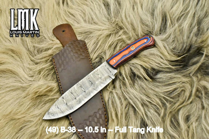 Wholesale full tang knives hand-forged by Louis Martin